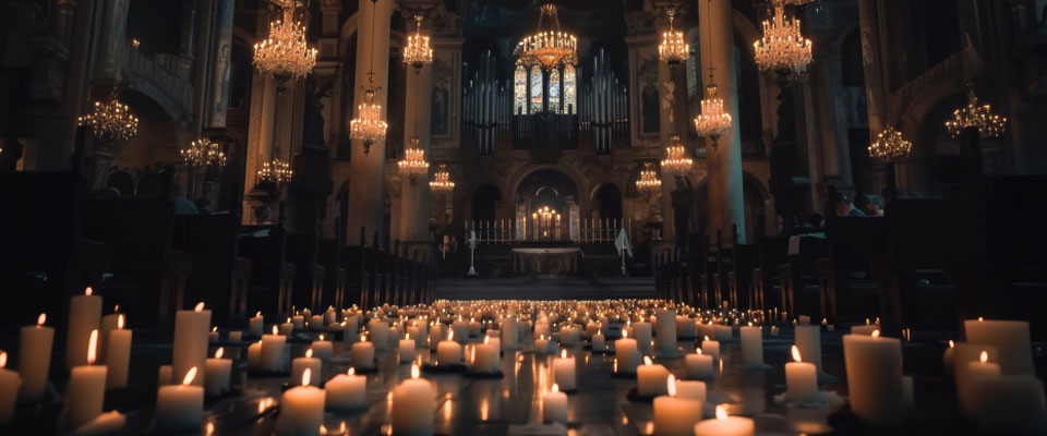 Концерт оркестра CAGMO - Симфония Линкин Парк при свечах