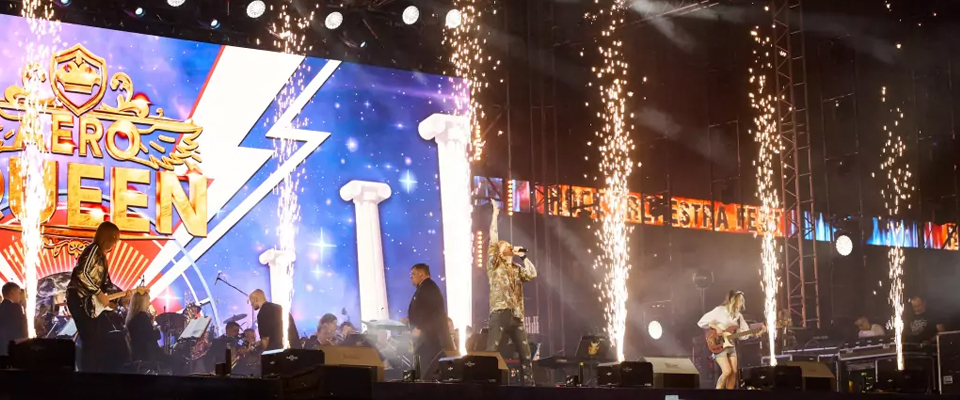 Концерт Aeroqueen с симфоническим оркестром